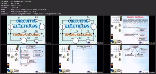 Curso Circuitos Eléctricos 1 (Estudiantes Y Profesionales)