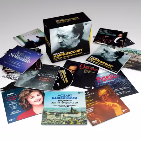 Nikolaus Harnoncourt conducts Chamber Orchestra of Europe - The Complete Teldec Recordings[Box Set 28CDs] (2026) FLAC