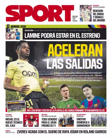Sport - 3 junio 2026