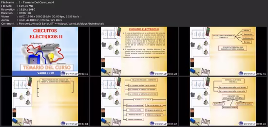 Curso Circuitos Eléctricos 2 (Estudiantes Y Profesionales)