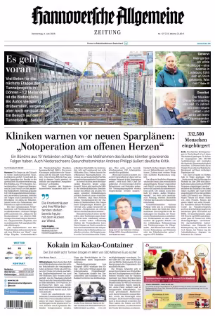 Hannoversche Allgemeine - 4 Juni 2026