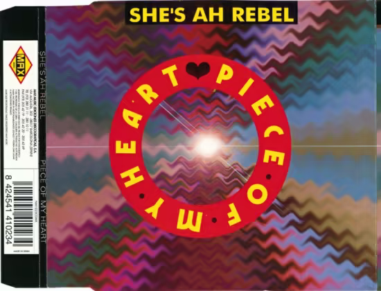 She's Ah Rebel - Piece Of My Heart (1995) (WAV)