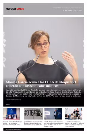 Europa Press Compiled Edition - 3 junio 2026