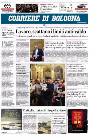 Corriere di Bologna - 4 giugno 2026