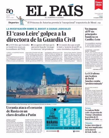 EL PAIS primera edicion - 4 junio 2026