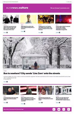 Euronews Culture and Sport Compiled Edition - 2 June 2026