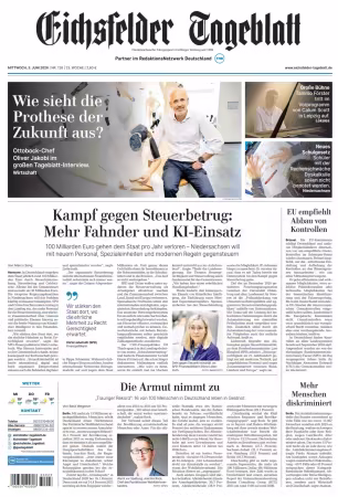 Eichsfelder Tageblatt - 3 Juni 2026