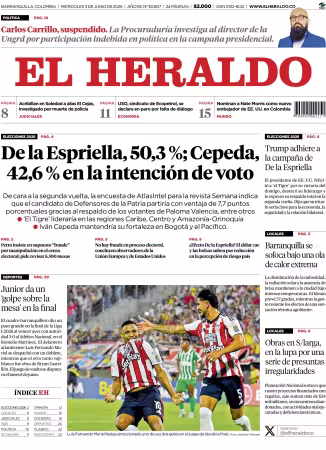 El Heraldo (Colombia) - 3 junio 2026