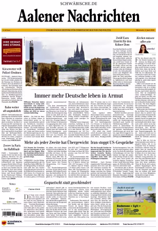 Aalener Nachrichten - 3 Juni 2026