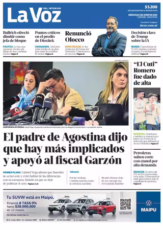 La Voz del Interior - 3 junio 2026