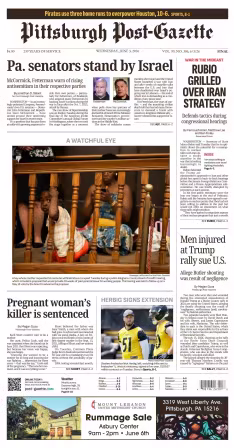 Pittsburgh PostGazette - 3 June 2026