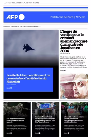 AFP - 4 juin 2026