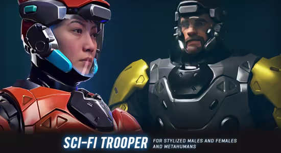 FAB - SciFi Troopers characters (4.27 and 5.0 – 5.7)