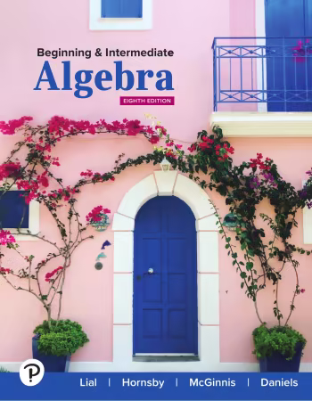 Beginning &amp; Intermediate Algebra, 8th Edition