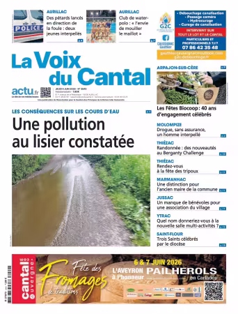 La Voix du Cantal - 4 juin 2026