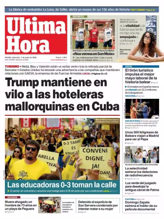 Ultima Hora - 3 junio 2026