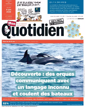 Mon Quotidien - 4 juin 2026