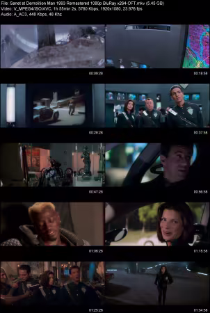 Demolition Man 1993 Remastered 1080p BluRay x264-OFT