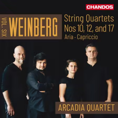 Arcadia Quartet - Weinberg: String Quartets Vol. 6 (2026) Mp3 / Flac / Hi-Res