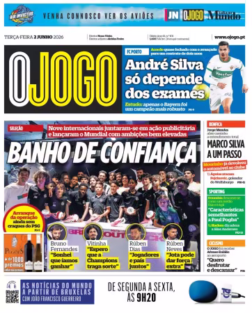 O Jogo - 2 junho 2026
