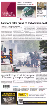 Saskatoon StarPhoenix - 3 June 2026