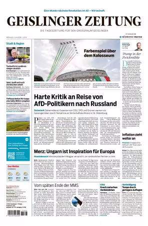 Geislinger Zeitung - 3 Juni 2026