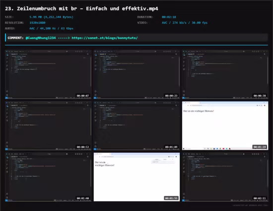 HTML5 + CSS3 Masterclass - Webseiten programmieren