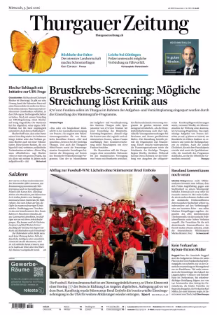 Thurgauer Zeitung - 3 Juni 2026
