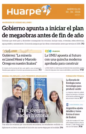 Diario Huarpe - 3 junio 2026
