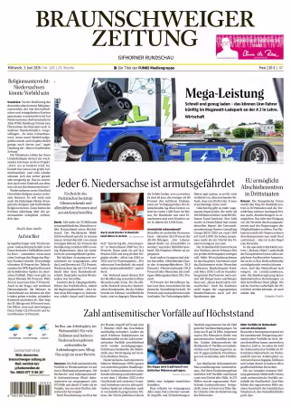 Braunschweiger Zeitung (Gifhorn) - 3 Juni 2026