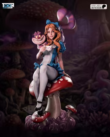 Toon Studio – Alice in Wonderland – 3D Print Model