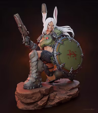 Mirko x Doom Slayer – 3D Print Model