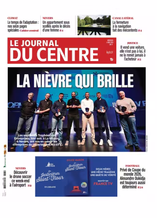 Le Journal du Centre - 3 juin 2026