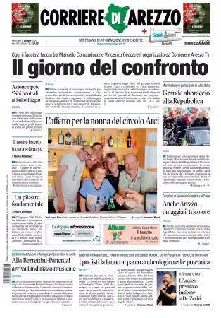 Corriere di Arezzo - 3 giugno 2026