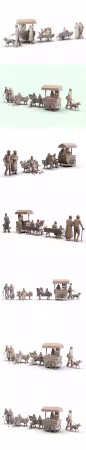 3Dimontis – Civilian Street Scene – 3D Print Model