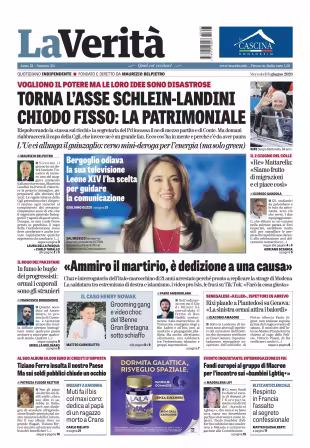 La Verita (Italia) - 3 giugno 2026