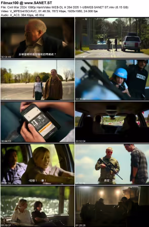 Civil War 2024 1080p HamiVideo WEB-DL H264 DD5.1-UBWEB