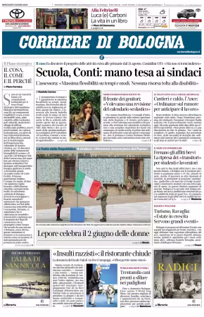 Corriere di Bologna - 3 giugno 2026
