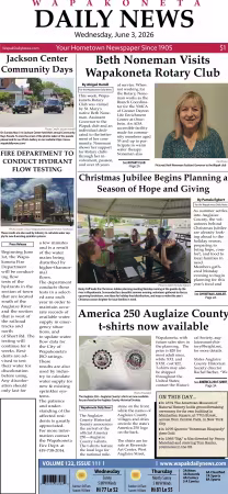Wapakoneta Daily News - 3 June 2026