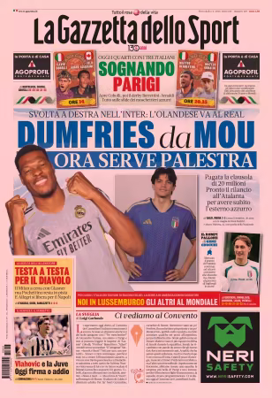 La Gazzetta dello Sport Milano - 3 giugno 2026