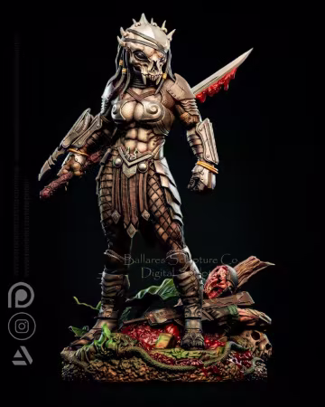 Predator Female by Creative Geek MB – 3D Print Model