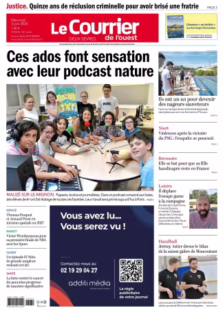 Le Courrier de l’Ouest (DeuxSevres) - 3 juin 2026