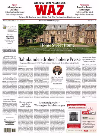 Westdeutsche Allgemeine Zeitung (Bochum) - 3 Juni 2026