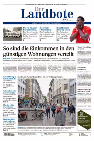 Der Landbote - 4 Juni 2026