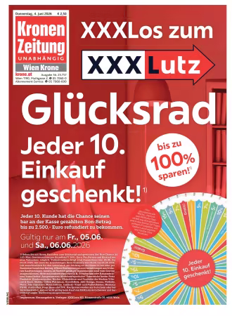 Kronen Zeitung - 4 Juni 2026