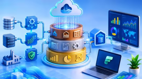 Microsoft Fabric Data Engineering: ETL, Lakehouse, Warehouse