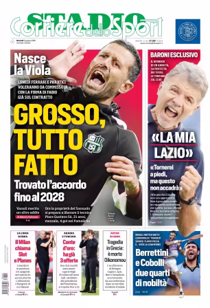 Corriere dello Sport Stadio (Firenze) - 2 giugno 2026