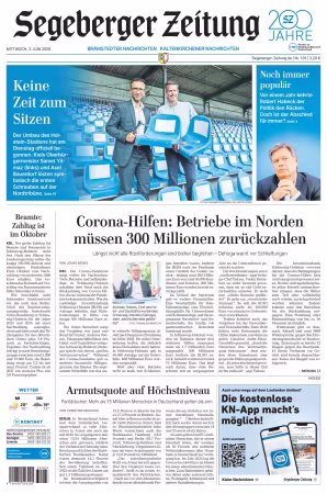 Segeberger Zeitung - 3 Juni 2026