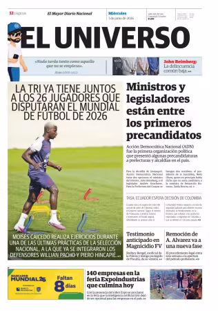 El Universo - 3 junio 2026