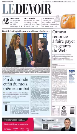 Le Devoir - 4 juin 2026